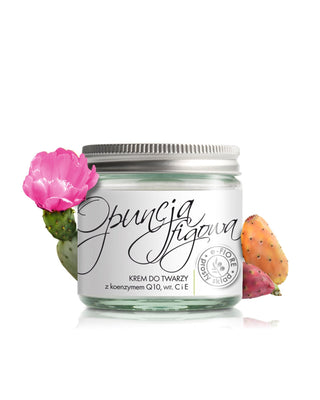 Antirynkkräm med kaktusfruktsolja, coenzym Q10, vit. C och E-Fiore - 1