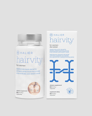 Hairvity Halier tabletter för kvinnor mot håravfall och tillväxt, 60 kapslar - 5