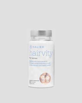 Hairvity Halier tabletter för kvinnor mot håravfall och tillväxt, 60 kapslar - 1