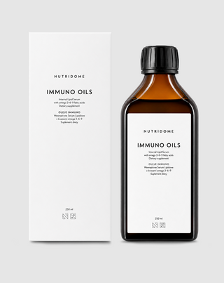 Flytande olja för immunförsvaret med omega 3-6-9 Immuno Nutridome 250 ml - 5