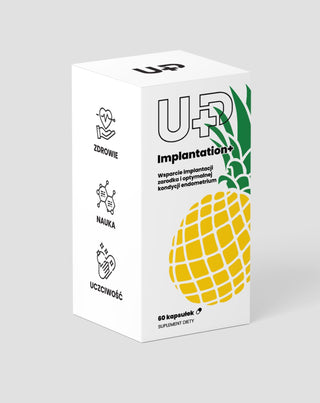 Suplement UP Implantation+ dla kobiet starających się o ciążę UP Health Pharma - 1