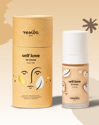 Naturlig och ekologisk Self Love BB-kräm för ansiktet i nyansen Light Beige 30 ml Resibo - 2