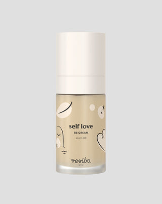 Naturlig och ekologisk Self Love BB-kräm för ansiktet i nyansen Light Beige 30 ml Resibo - 1