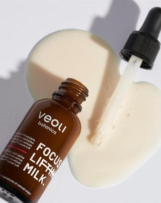 Lyftande anti-aging emulsionsserum med bakuchiol Fokuslyftmjölk Veoli Botanica - 2