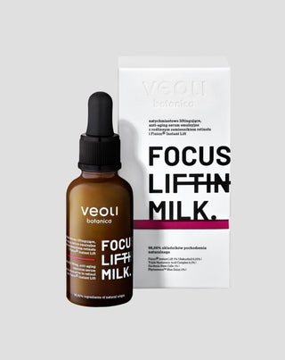 Lyftande anti-aging emulsionsserum med bakuchiol Fokuslyftmjölk Veoli Botanica - 1