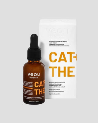 Färglösa bronsdroppar för ansikte och dekolleté Fånga solen Veoli Botanica - 1