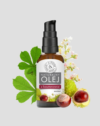 Naturlig kastanjefröolja (macerate) för att stärka blodkärlen E-Fiore - 1
