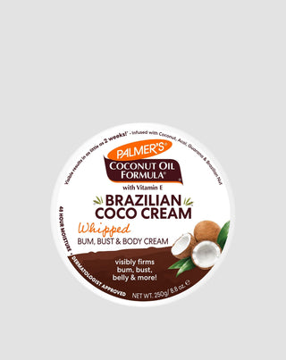 Uppstramande brasilianskt kroppsbalsam med kokosolja och guaraná Brazilian Coco Cream Palmer’s - 2