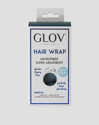 Vit hårturban förkortar torktiden för alla hårtyper Hair Wrap Glov - 2
