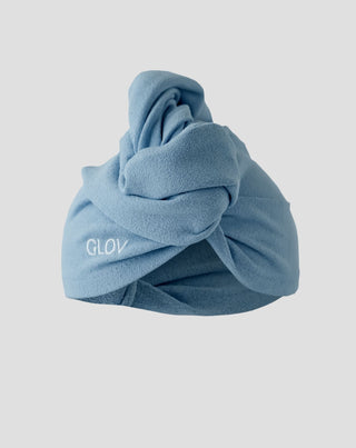 Blue Hair Turban Förkortar torktiden för alla hårtyper Hair Wrap Glov - 1