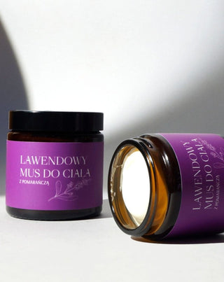 Lavendel kroppsmousse för irriterad och torr hud med lavendel eterisk olja Mglife - 2