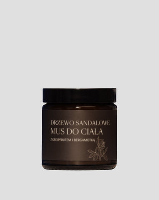 Sandelträ Body Mousse med grapefrukt och bergamott MGlife - 1