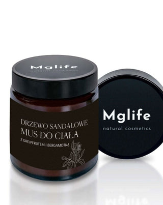 Sandelträ Body Mousse med grapefrukt och bergamott MGlife - 3