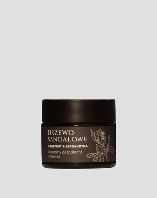 Deodorant Cream Sandelträ, Grapefrukt och Bergamott Mglife - 1