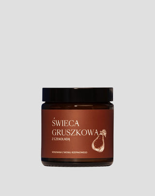 Naturligt rapsvaxljus med doft av päron och choklad Mglife - 1