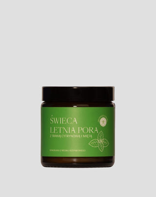 Doftljus med citrongräs och mynta Sommarsäsong Mglife - 1