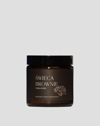 Vegansk hallon brownie doftljus med hallon 120 ml MgLife - 1