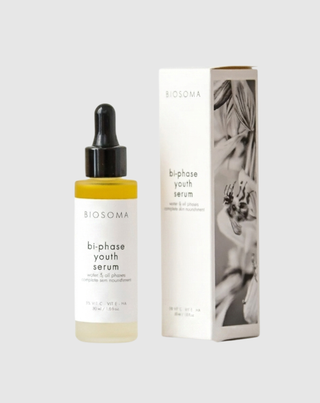 Anti-aging bifasiskt ansiktsserum med hyaluronsyra och naturliga oljor Biosoma - 2