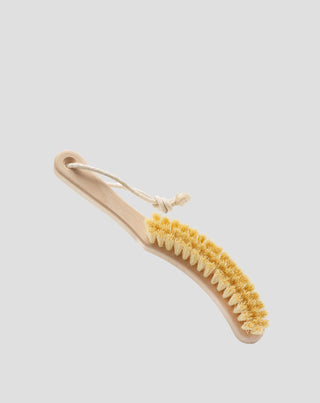 Halvrund torr massageborste nr 18 med tampicofiber HHUUMM - 1