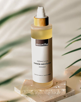 Uppfriskande micellär make-up remover essence för att lindra irritation med D-panthenol Manilu - 2