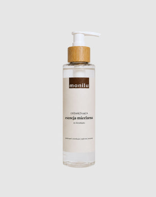 Uppfriskande micellär make-up remover essence för att lindra irritation med D-panthenol Manilu - 1