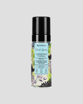 Krämig skum för intim hygien med fläderbärsextrakt och mjölksyra Vis Plantis - 1