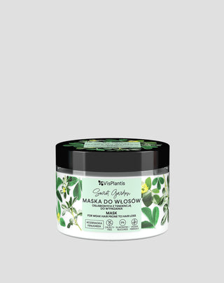 Mask för försvagat hår med en tendens att falla ut med bockhornsklöver och svart kålrot Vis Plantis - 1