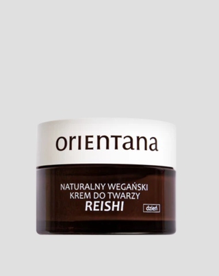 Naturlig vegansk ansiktskräm för dagen med reishi-svamp Orientana - 1