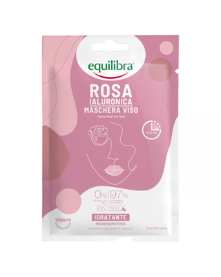 Rose Equilibra revitaliserande ansiktsmask med hyaluronsyra - 1