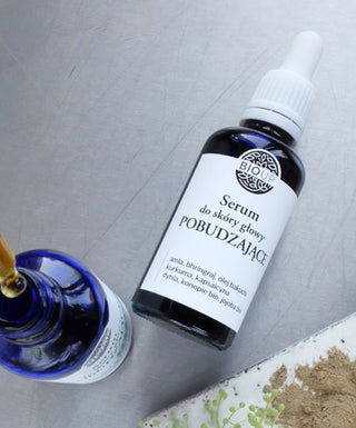 Hårtillväxtstimulerande hårbottenserum med BIOUP Indian Herbal Blend - 3