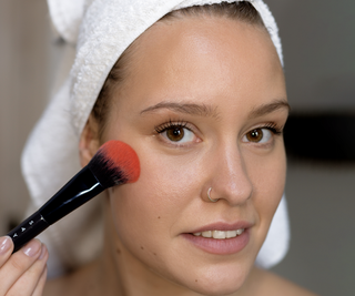 Blush eller bronzerborste med rundad spets nr 9 Say Makeup - 2