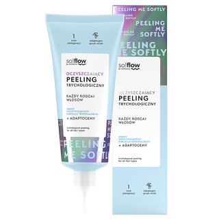 Trikologisk skrubb för hårbotten med doften av en uppfriskande tropisk cocktail så! flöde - 1