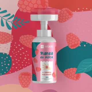 HiSkin Raspberry Fragrance Baby Hand- och kroppstvättskum - 2