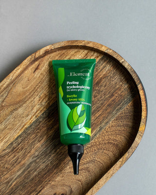 Trikologisk rengörande hårbottenskrubb med basilikaextrakt och fruktsyraelement - 2