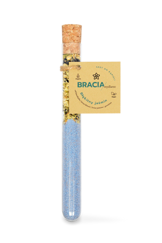 Fuktgivande badlakan med klitorisblomma Blå jasmin Brothers Soapmakers - 1