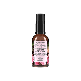 Rosolja för ansikte och kropp berikad med macadamiaolja Vis Plantis - 1