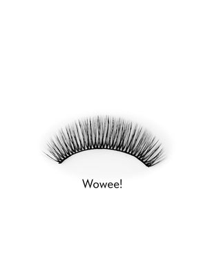 Lösögonfransar på en 2D-remsa för upprepad användning, lätt att applicera Wowee! Bamm!Lashes - 2