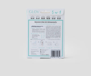 Återanvändbar On-The-Go Ivory Glov sminkborttagare och ansiktsrengöringshandske - 4