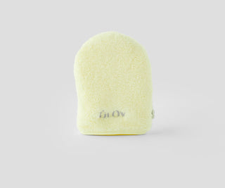 Återanvändbar On-The-Go Ivory Glov sminkborttagare och ansiktsrengöringshandske - 1