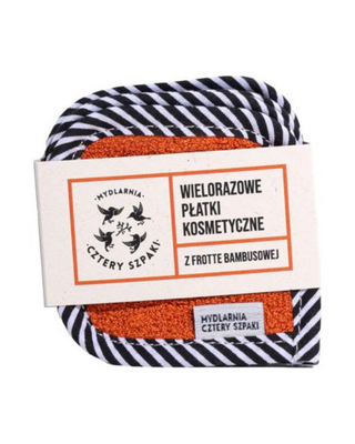 Återanvändbara kosmetikunderlägg av bambufrotté - ekonomiska och ekologiska Mydlarnia Cztery Szpaki - 1
