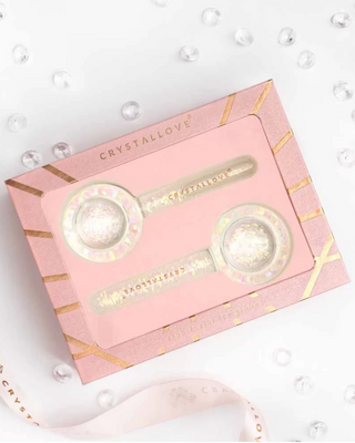 Glasmassagebollar Kryoterapi Ansikte Cryolift isglober Crystallove - 2