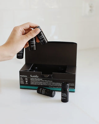 Intensiv behandling som reglerar sebumsekretion i Sendo-ampuller - 2