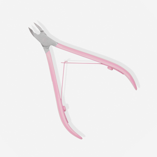 Professionell 5mm nagelbandsklippare med satinrosa handtag You Beauty - 2