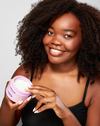 Twisty set med kräm + mousse + booster för vård och styling av lockigt och vågigt hår - 3