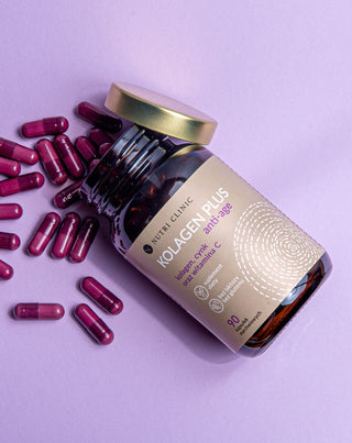 Kolagen plus anti-age kapslar med kolagen, zink och vitamin C Nutri Clinic 90 kapslar_2 - 2