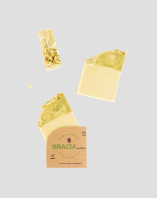 Tvål i fast form med jasmin och akacia mot rynkor och akne Varm sommarkväll Bracia Mydlarze_2 - 2