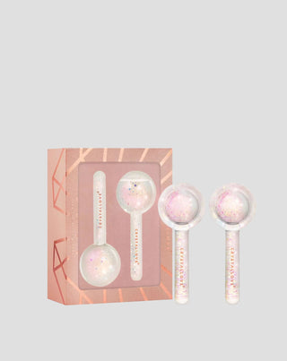 Glaskulor för ansiktsmassage Krioterapi Cryolift ice globes Crystallove - 1