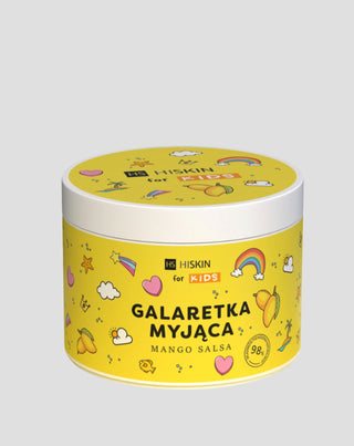 Gele tvål för barn bad gul mango salsa HiSkin for Kids - 1