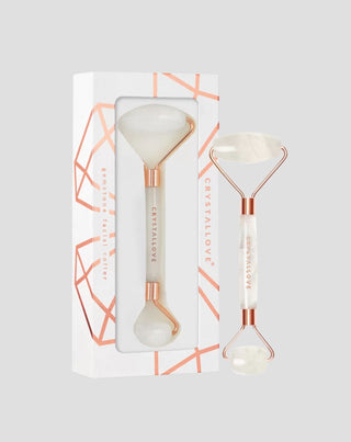 Ansiktsmassager med bergkristall, kristallernas kung, roller Crystallove - 1