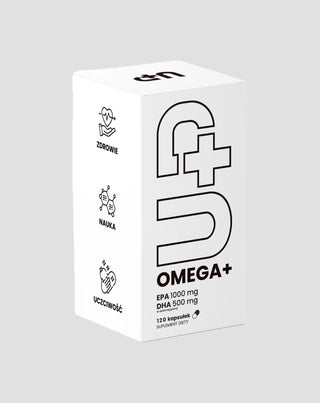 Supplement Up Omega+ UP Omega-3 omättade fettsyror Health Pharma 120 kapslar - 1